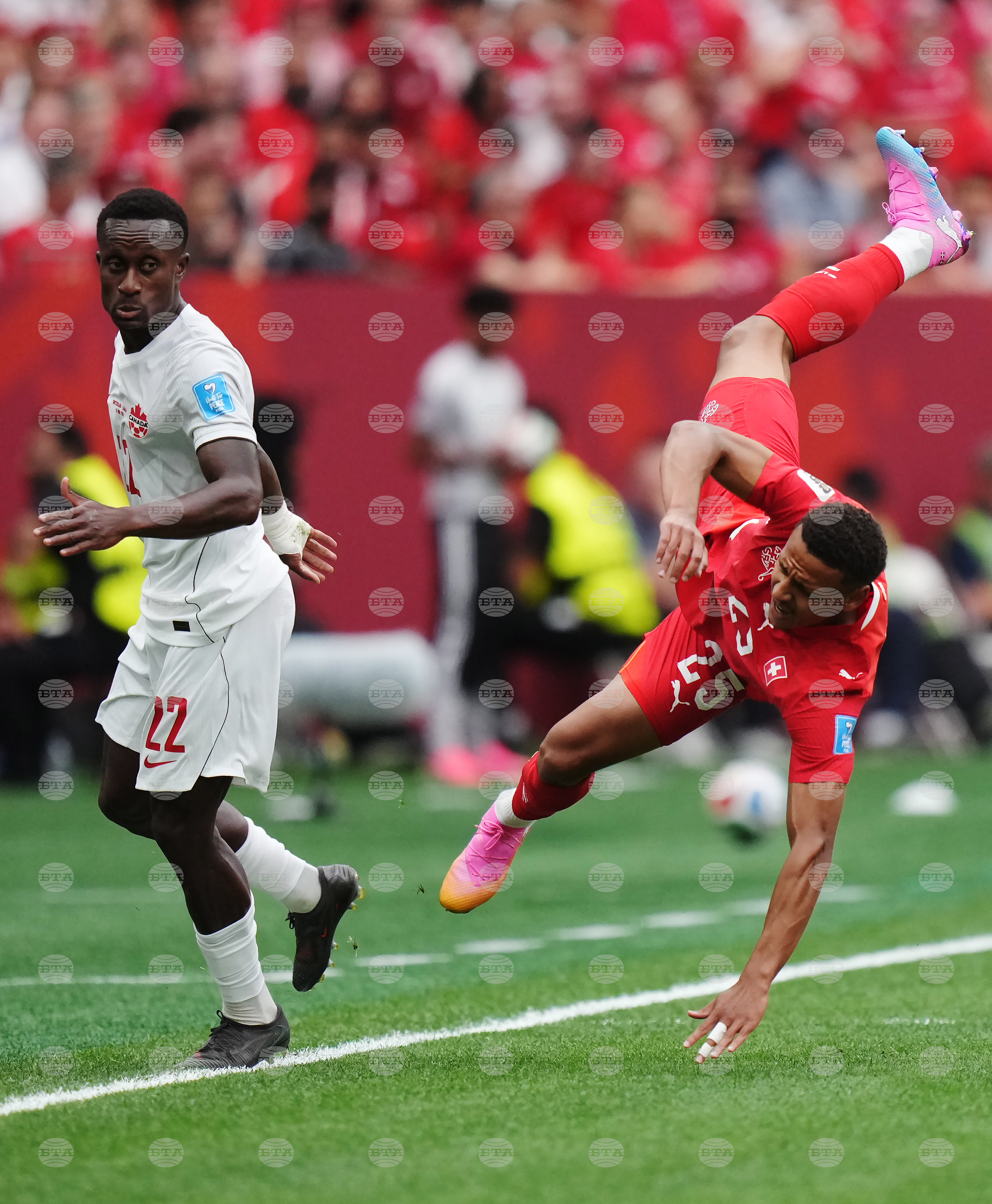 Canada Switzerland WCup Soccer