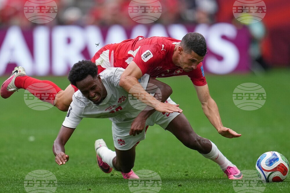 Canada Switzerland WCup Soccer