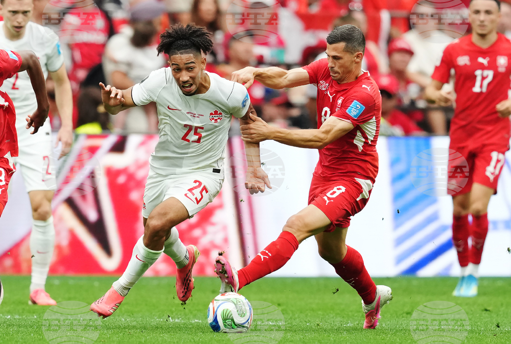 Canada Switzerland WCup Soccer