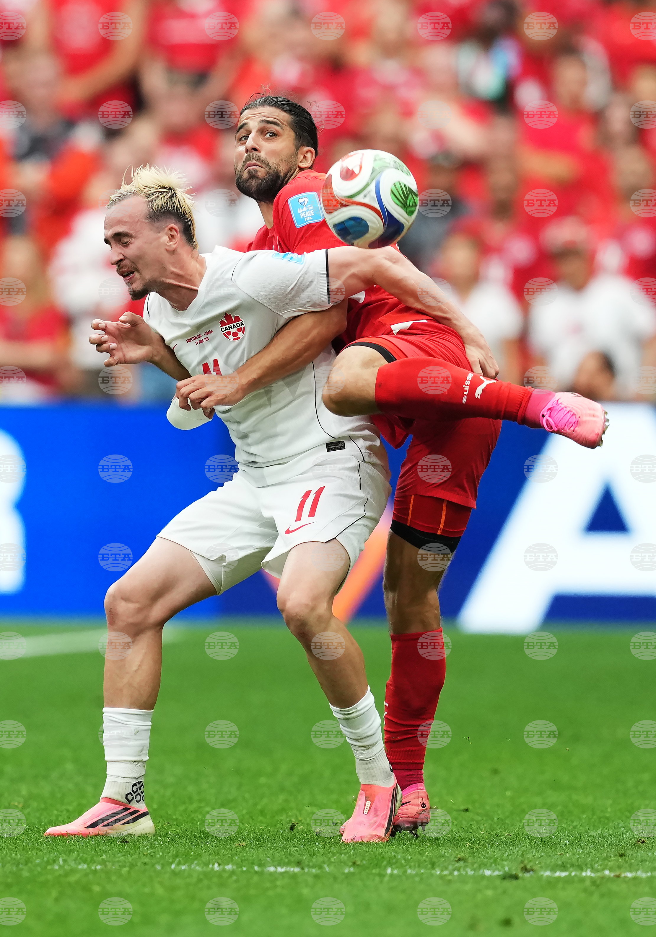 Canada Switzerland WCup Soccer