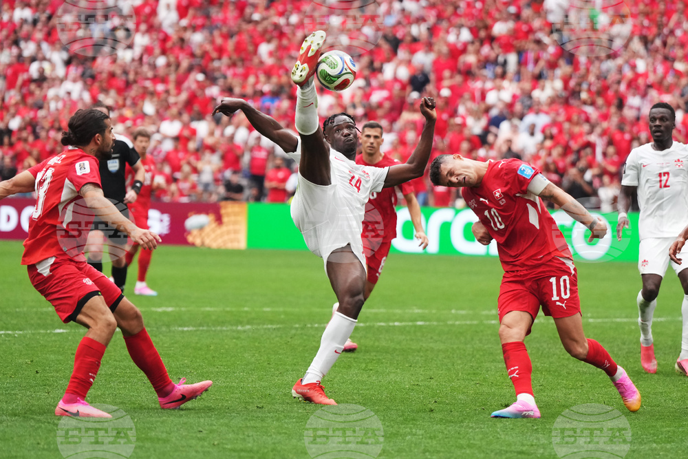 Canada Switzerland WCup Soccer