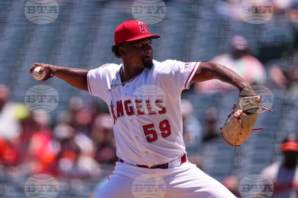Orioles Angels Baseball