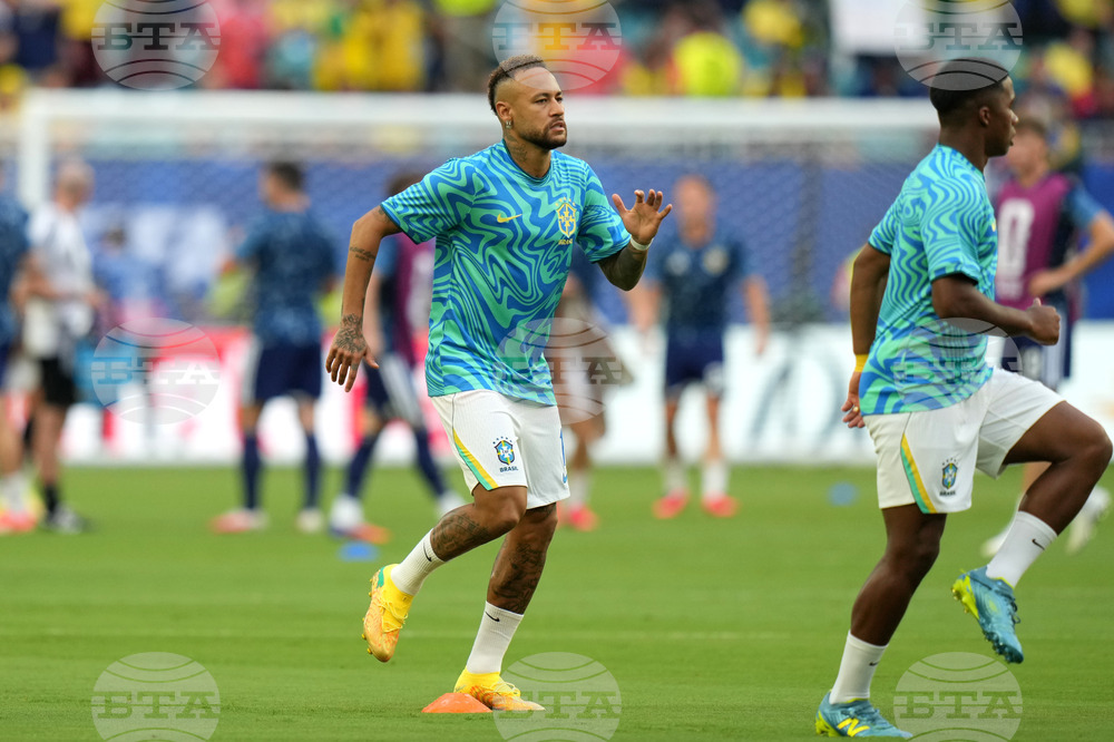 Brazil Scotland WCup Soccer