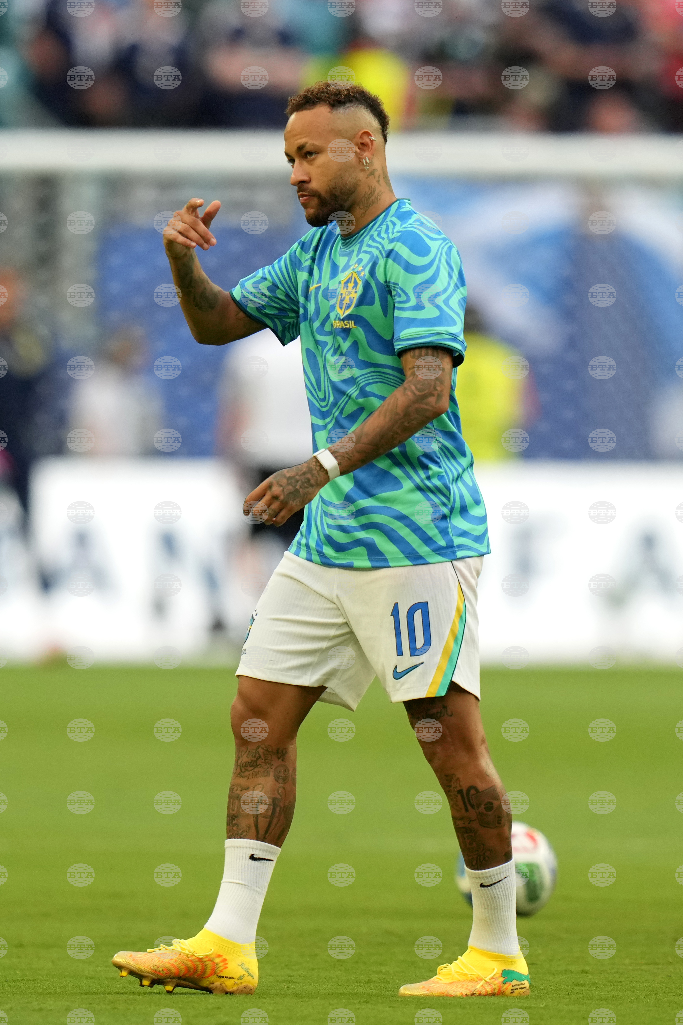 Brazil Scotland WCup Soccer