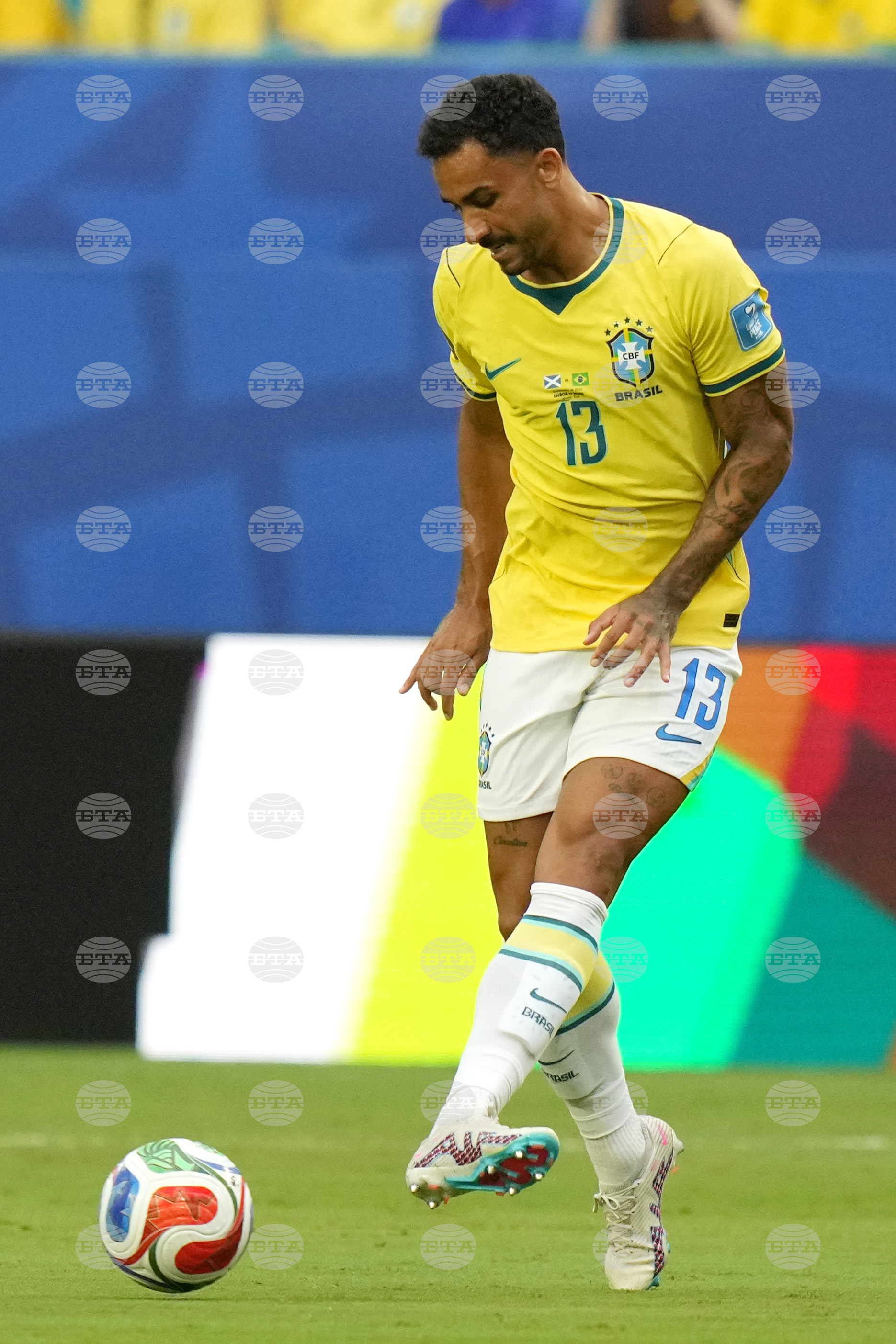 Brazil Scotland WCup Soccer