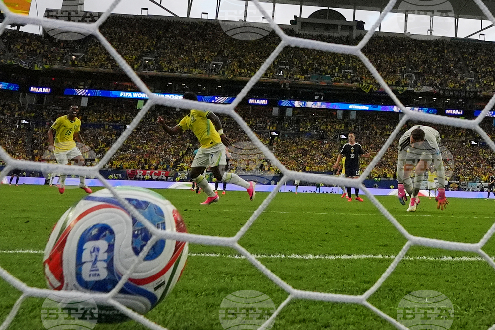 Brazil Scotland WCup Soccer