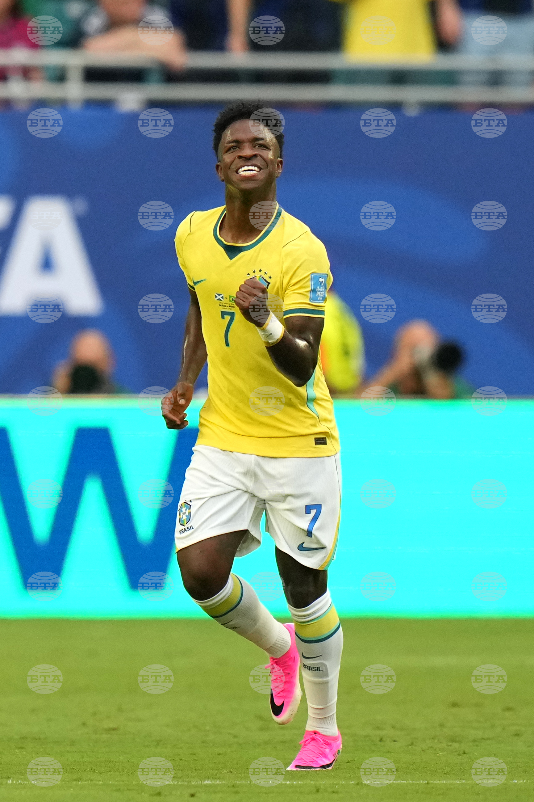 Brazil Scotland WCup Soccer