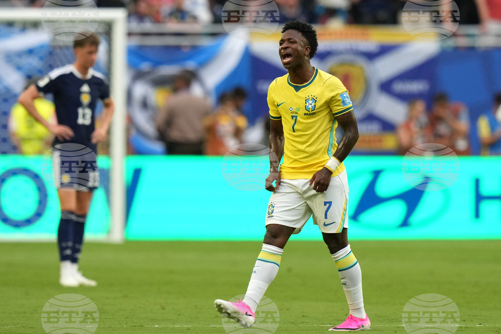 Brazil Scotland WCup Soccer