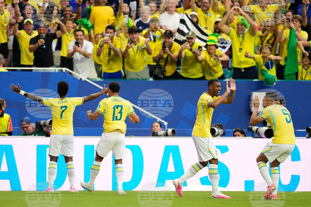 Brazil Scotland WCup Soccer
