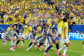 Brazil Scotland WCup Soccer