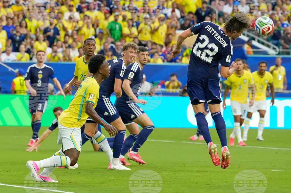 Brazil Scotland WCup Soccer