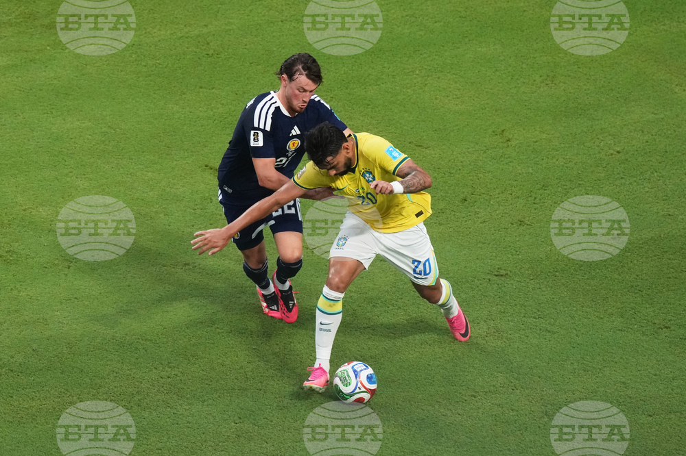 Brazil Scotland WCup Soccer