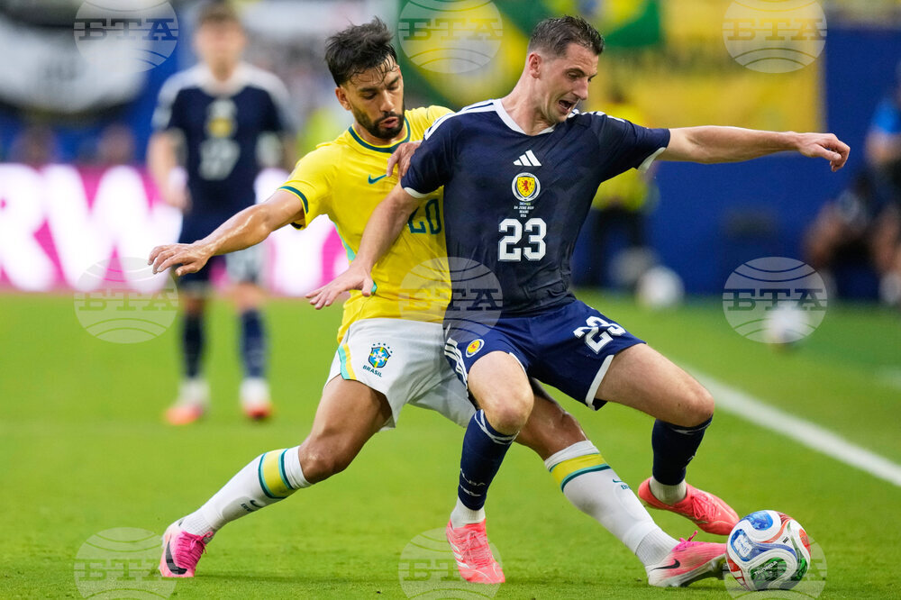 Brazil Scotland WCup Soccer