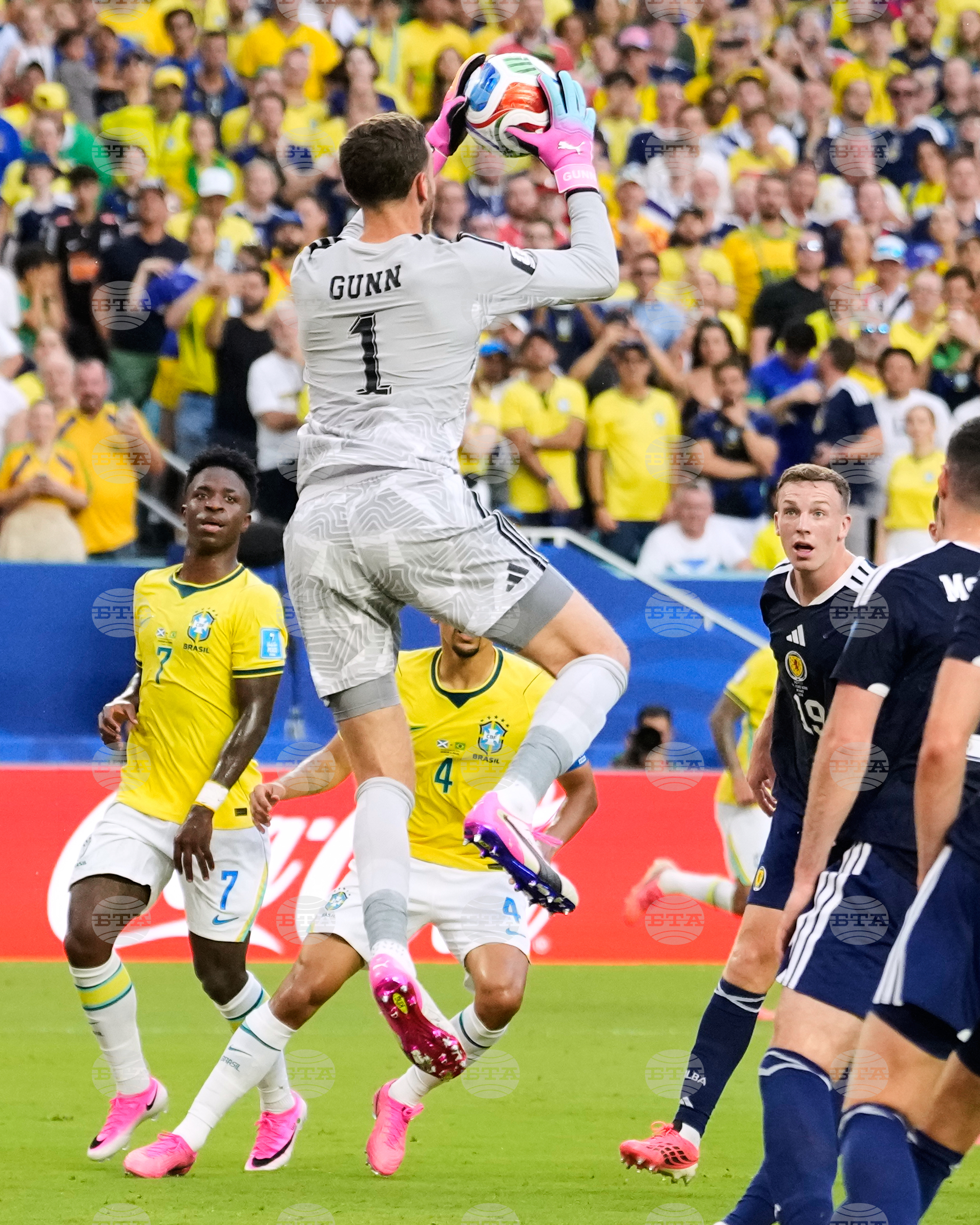 Brazil Scotland WCup Soccer