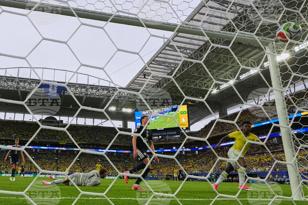 Brazil Scotland WCup Soccer