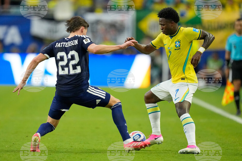 Brazil Scotland WCup Soccer