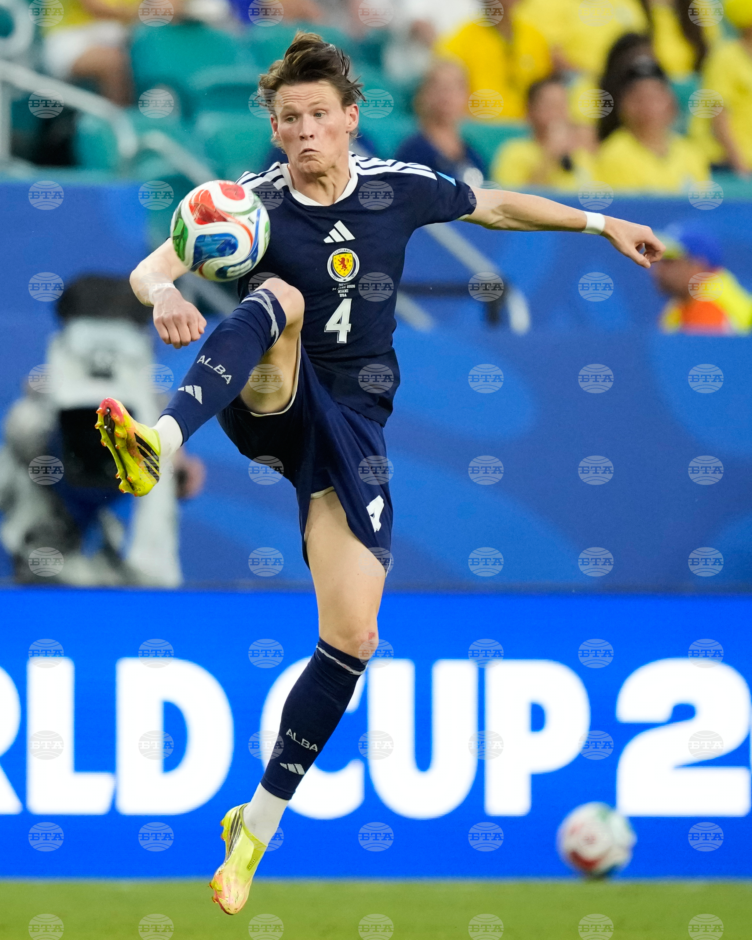 Brazil Scotland WCup Soccer