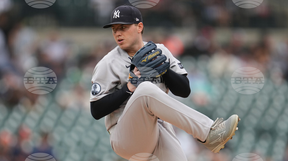 Yankees Tigers Baseball