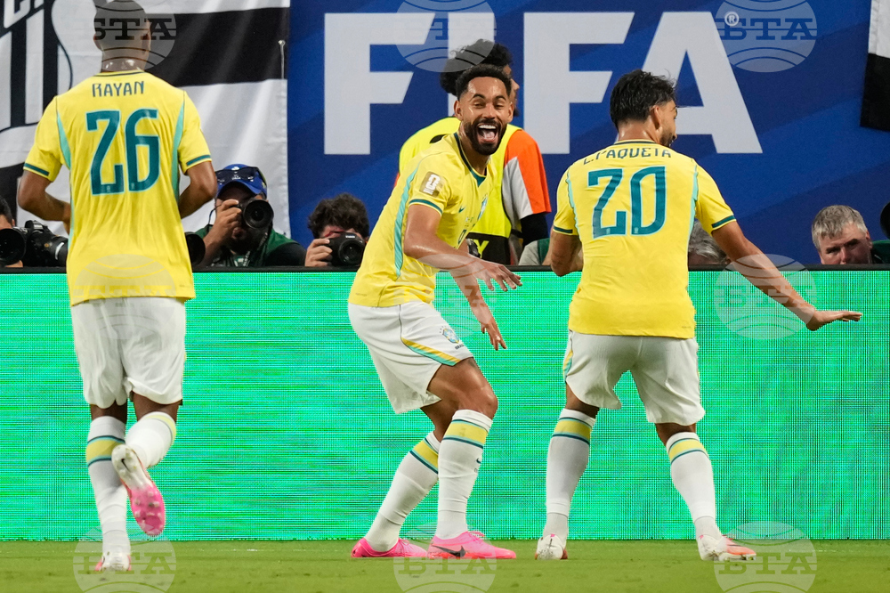 Brazil Scotland WCup Soccer