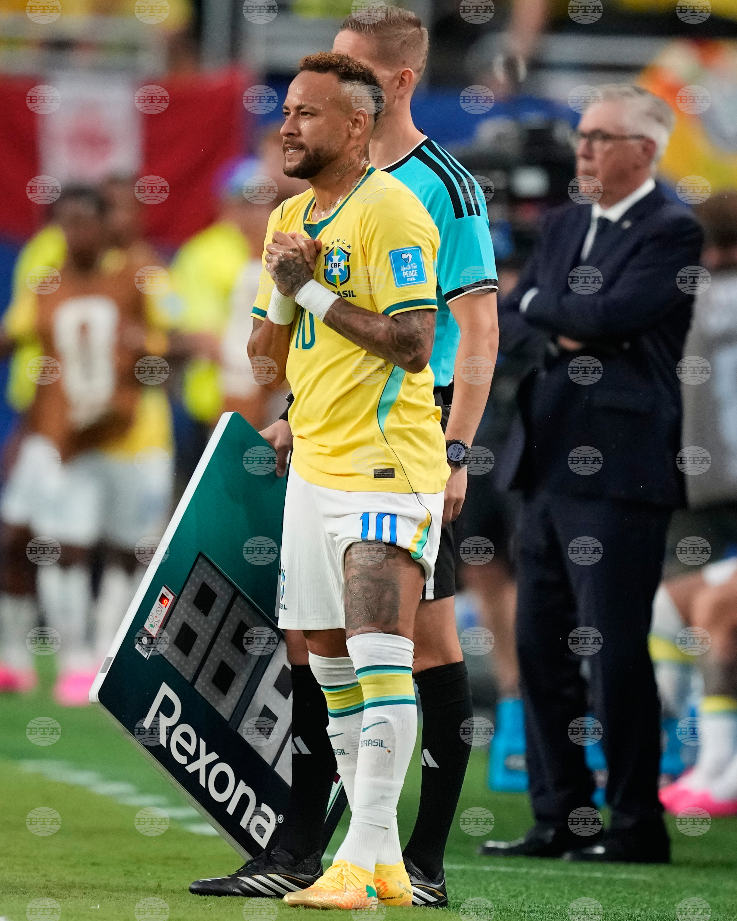 Brazil Scotland WCup Soccer