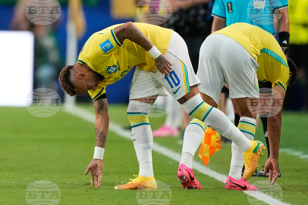 Brazil Scotland WCup Soccer