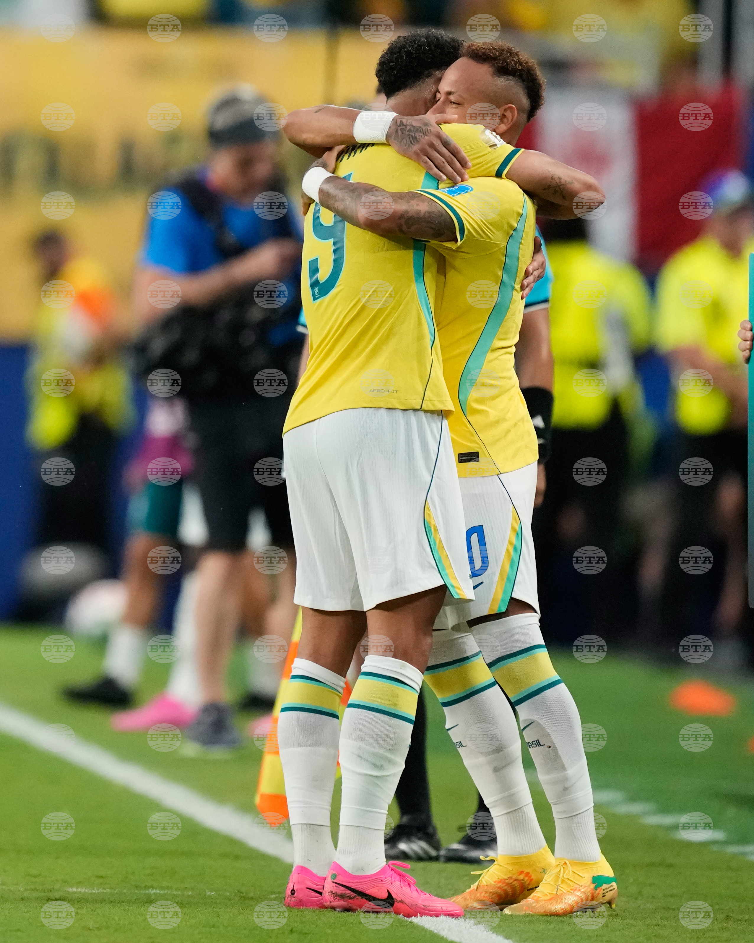 Brazil Scotland WCup Soccer