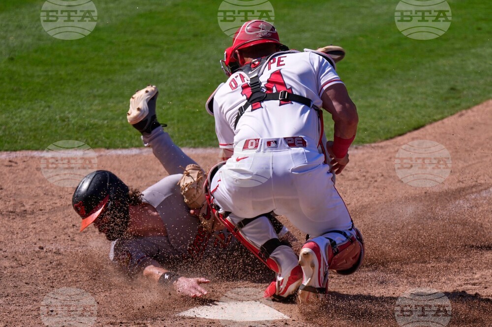 Orioles Angels Baseball