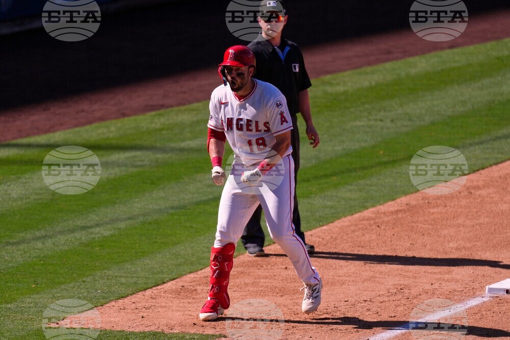 Orioles Angels Baseball