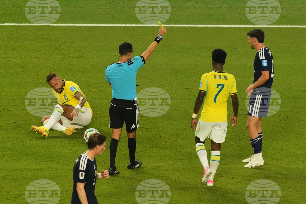 Brazil Scotland WCup Soccer