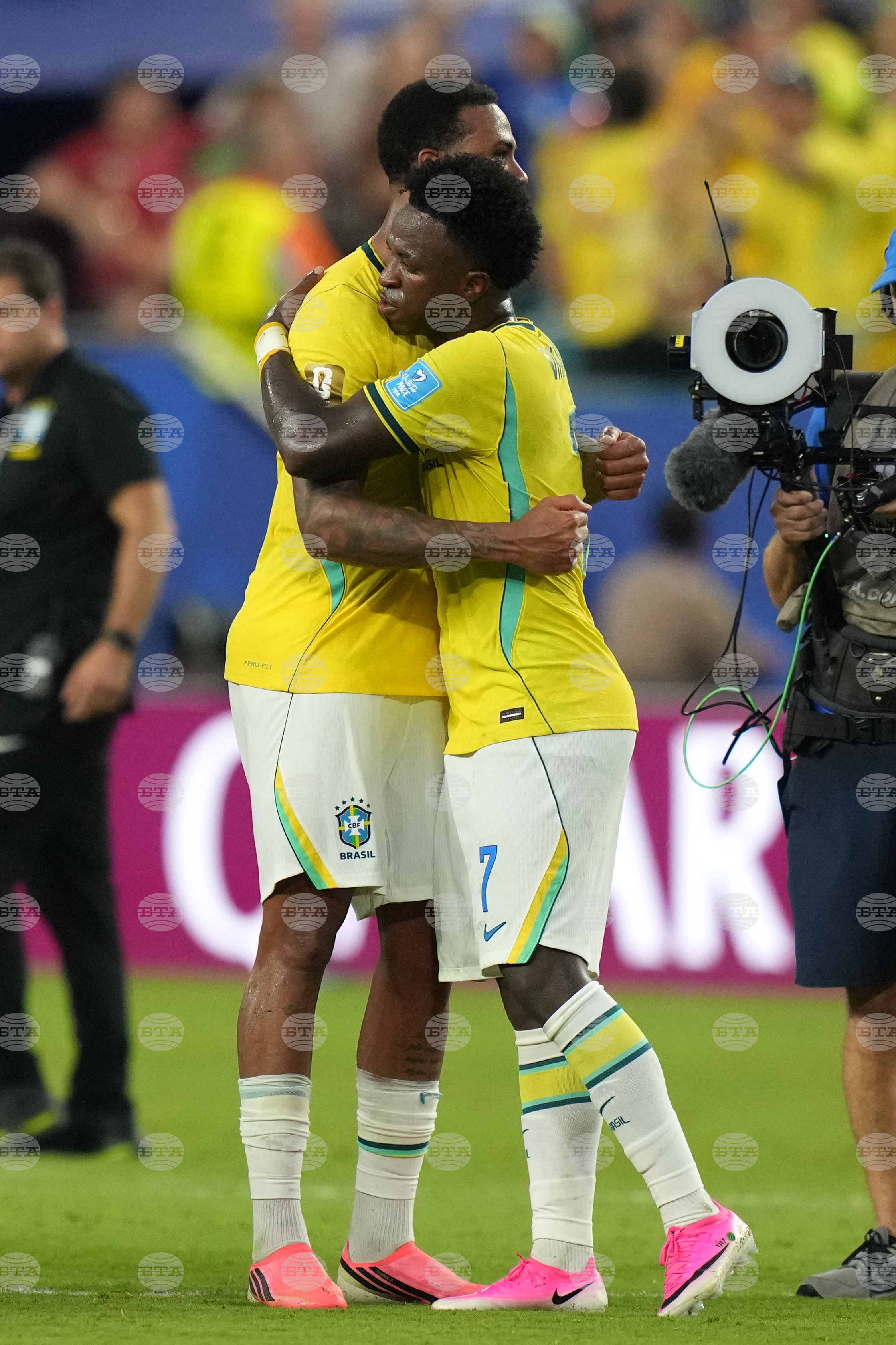 Brazil Scotland WCup Soccer