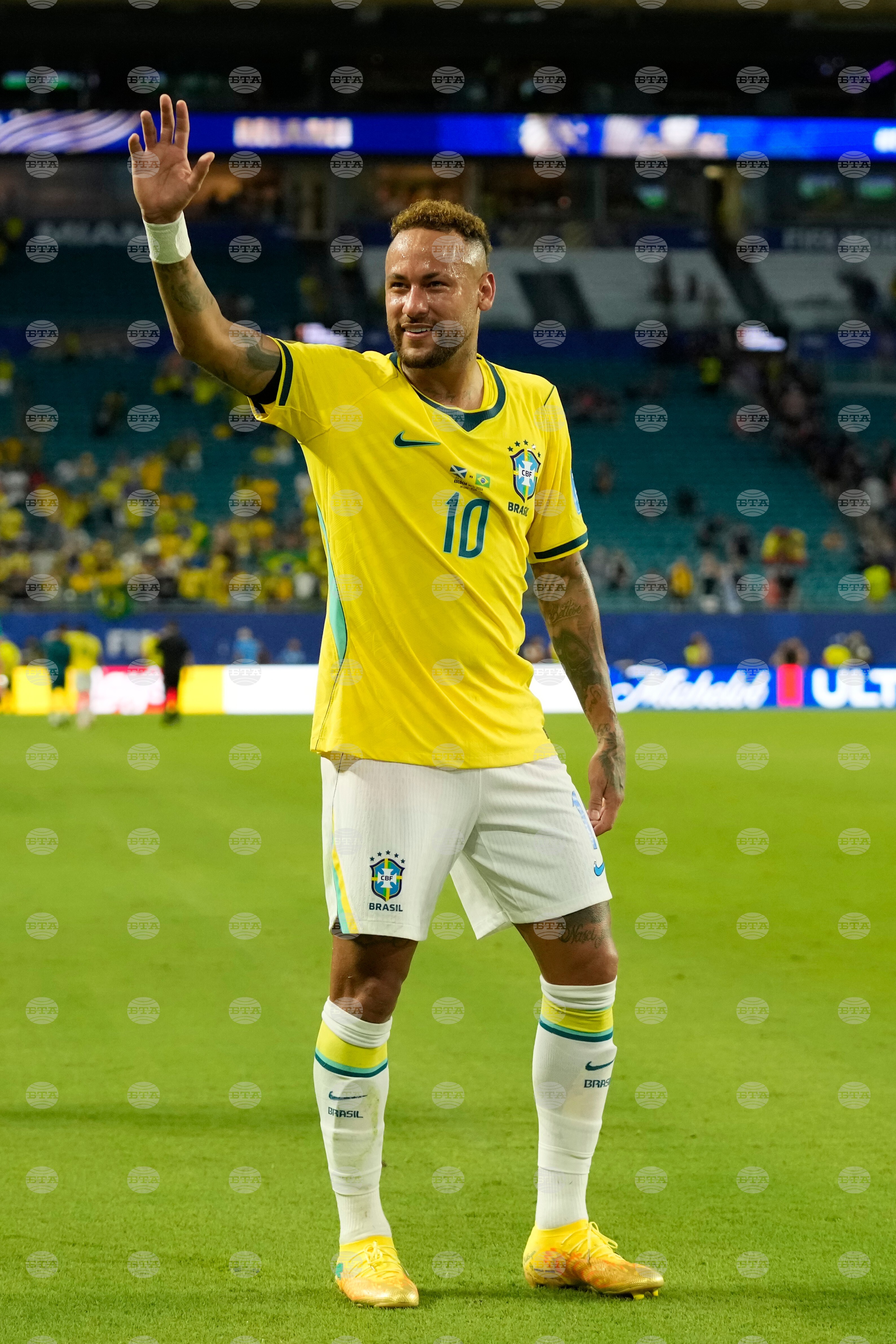 Brazil Scotland WCup Soccer
