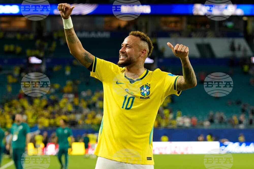 Brazil Scotland WCup Soccer