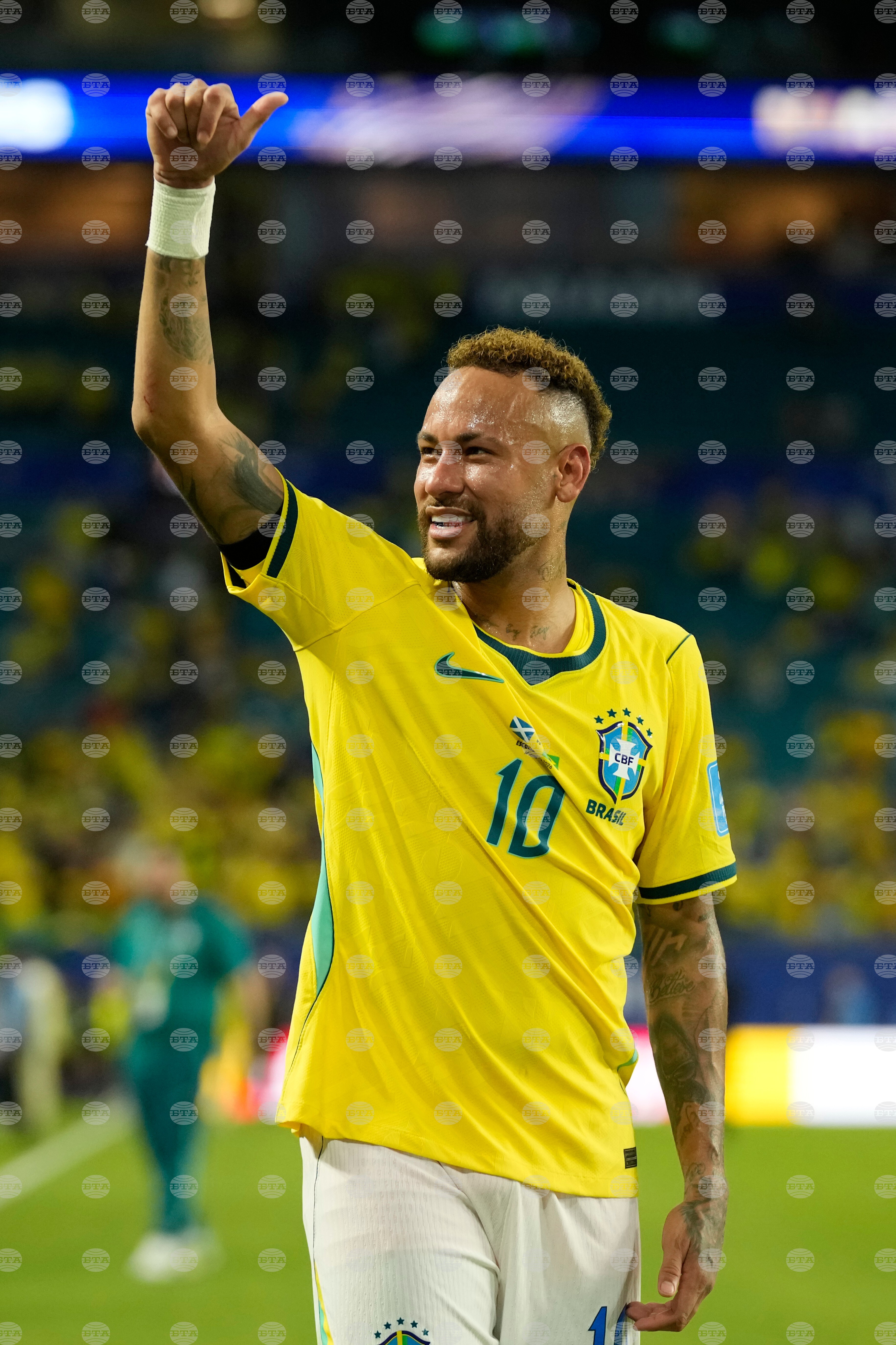 Brazil Scotland WCup Soccer