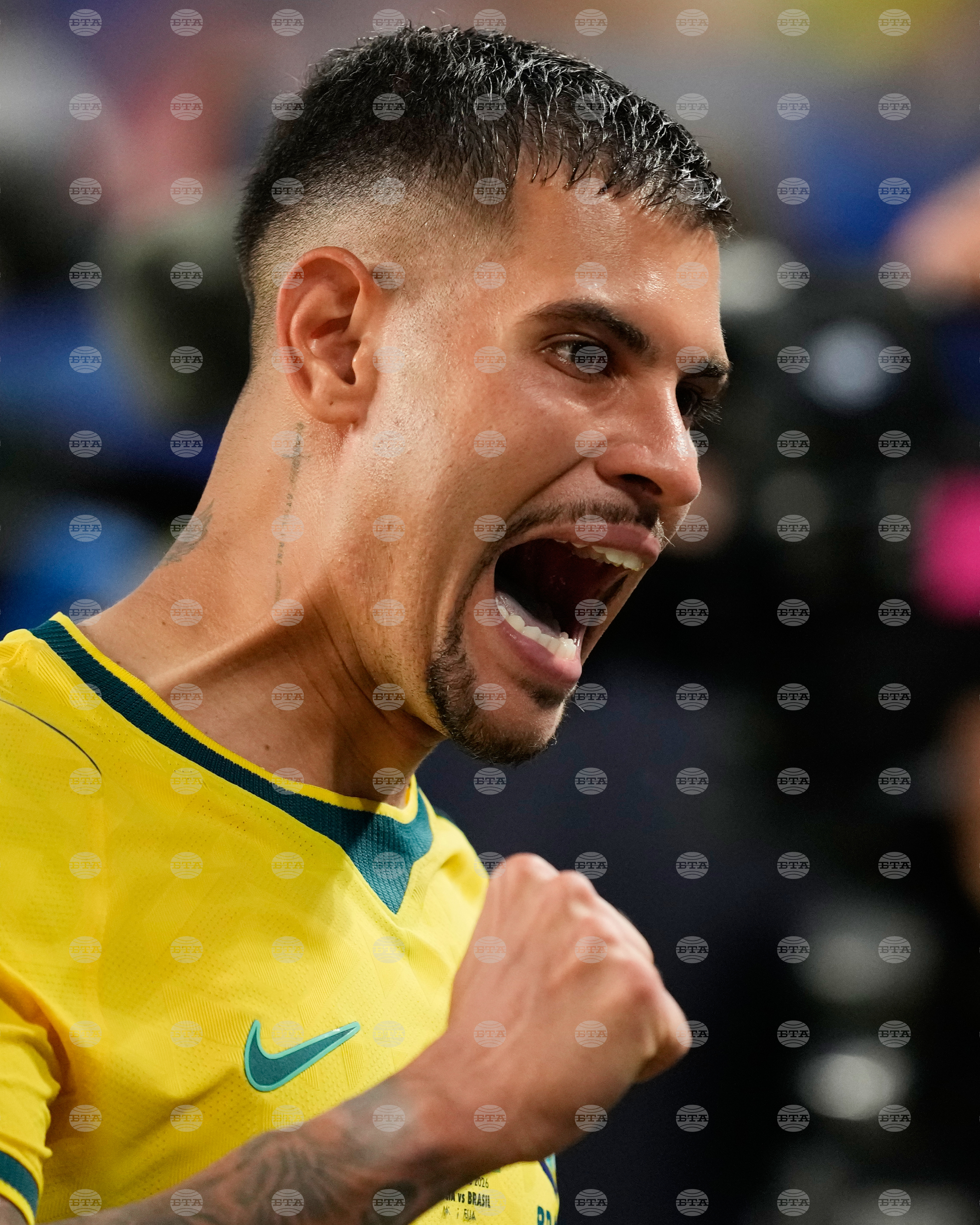 Brazil Scotland WCup Soccer