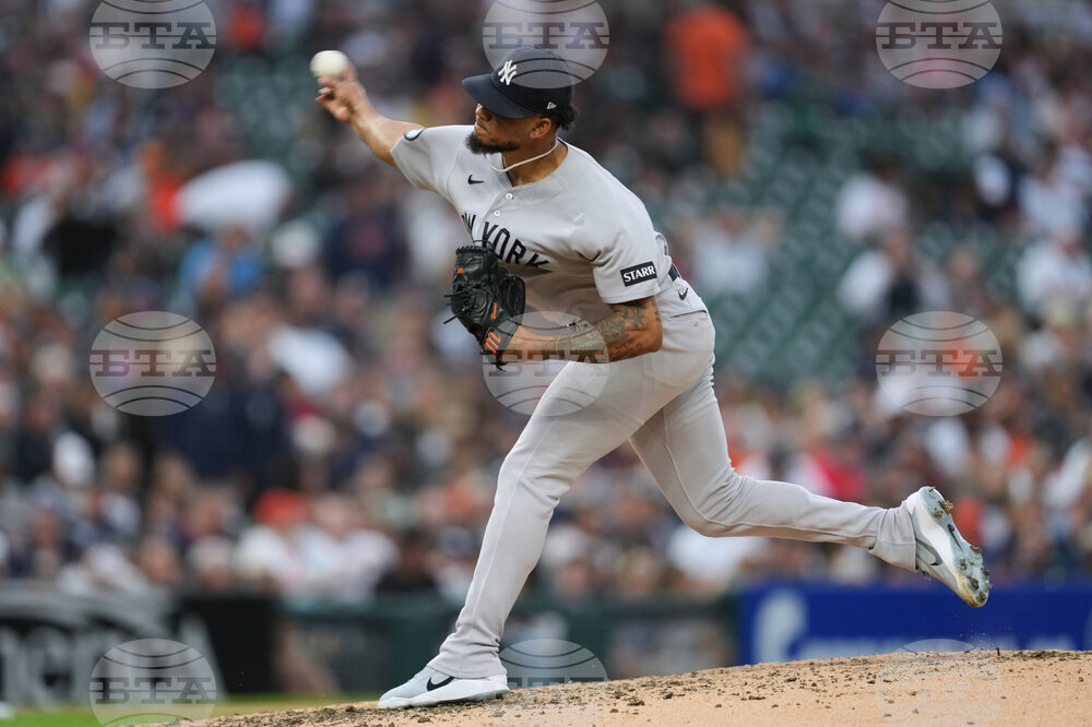 Yankees Tigers Baseball
