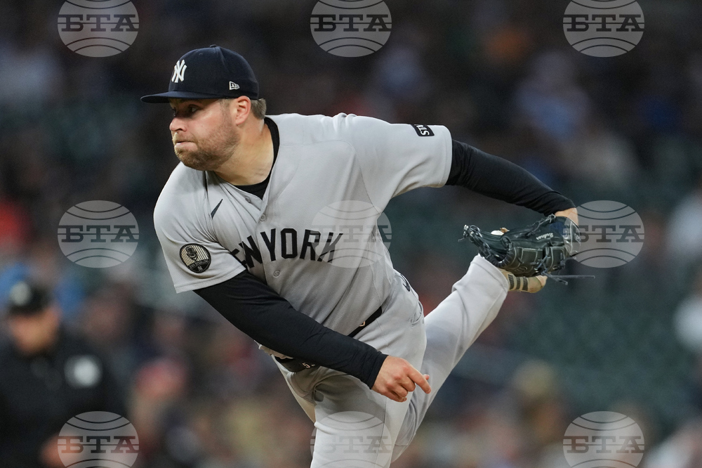 Yankees Tigers Baseball