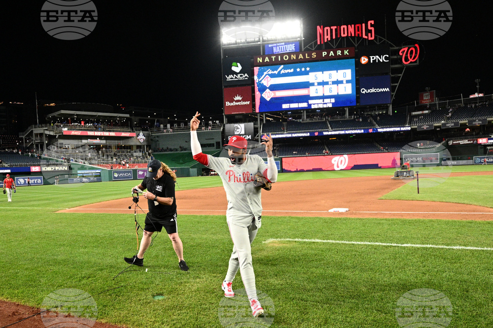 Phillies Nationals Baseball