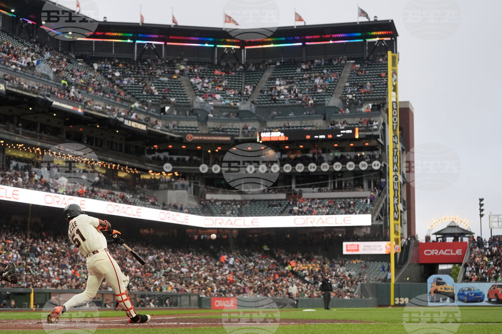 Athletics Giants Baseball