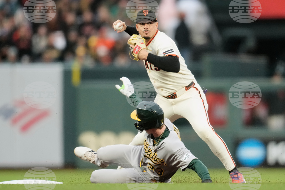 Athletics Giants Baseball