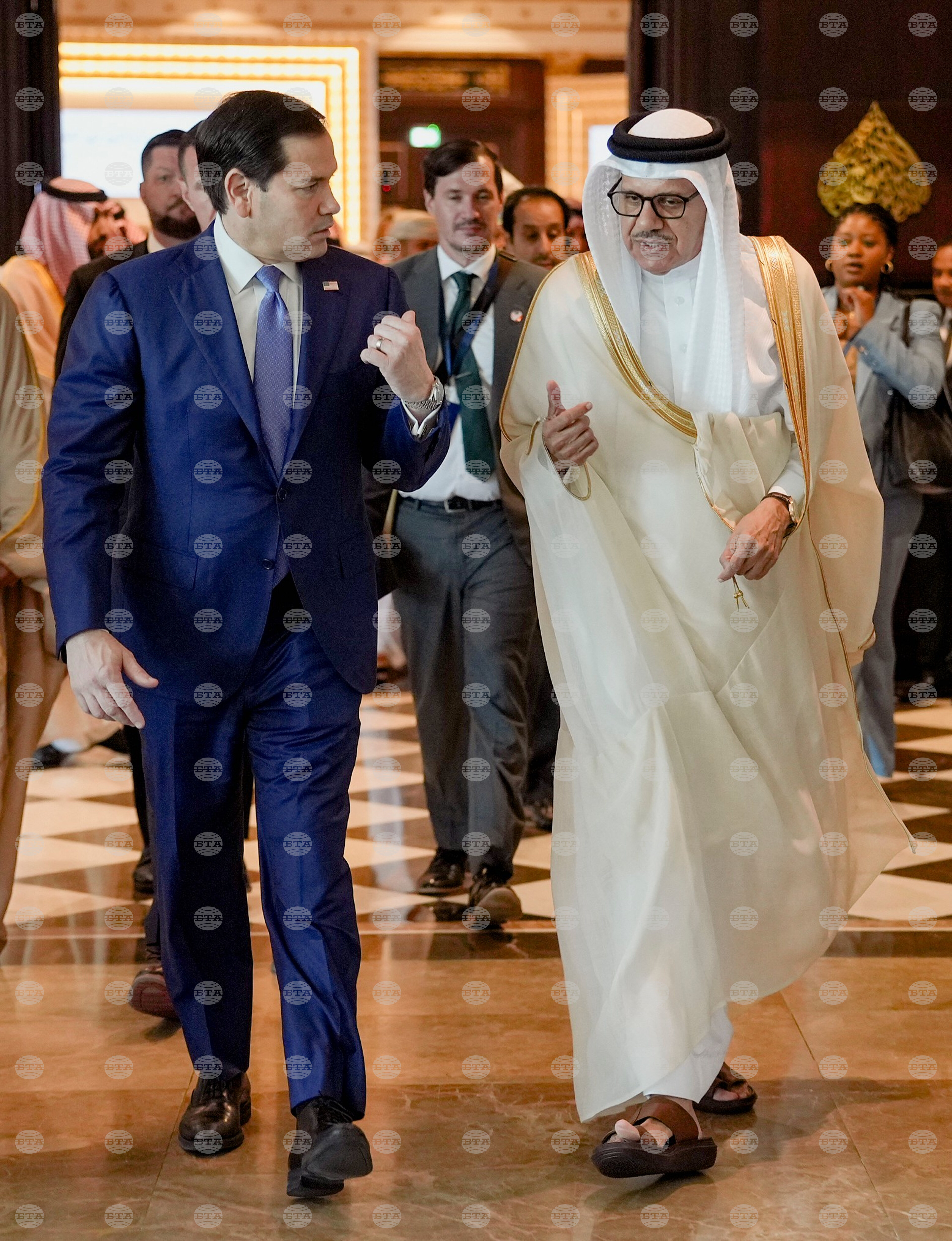 Bahrain US Rubio Gulf