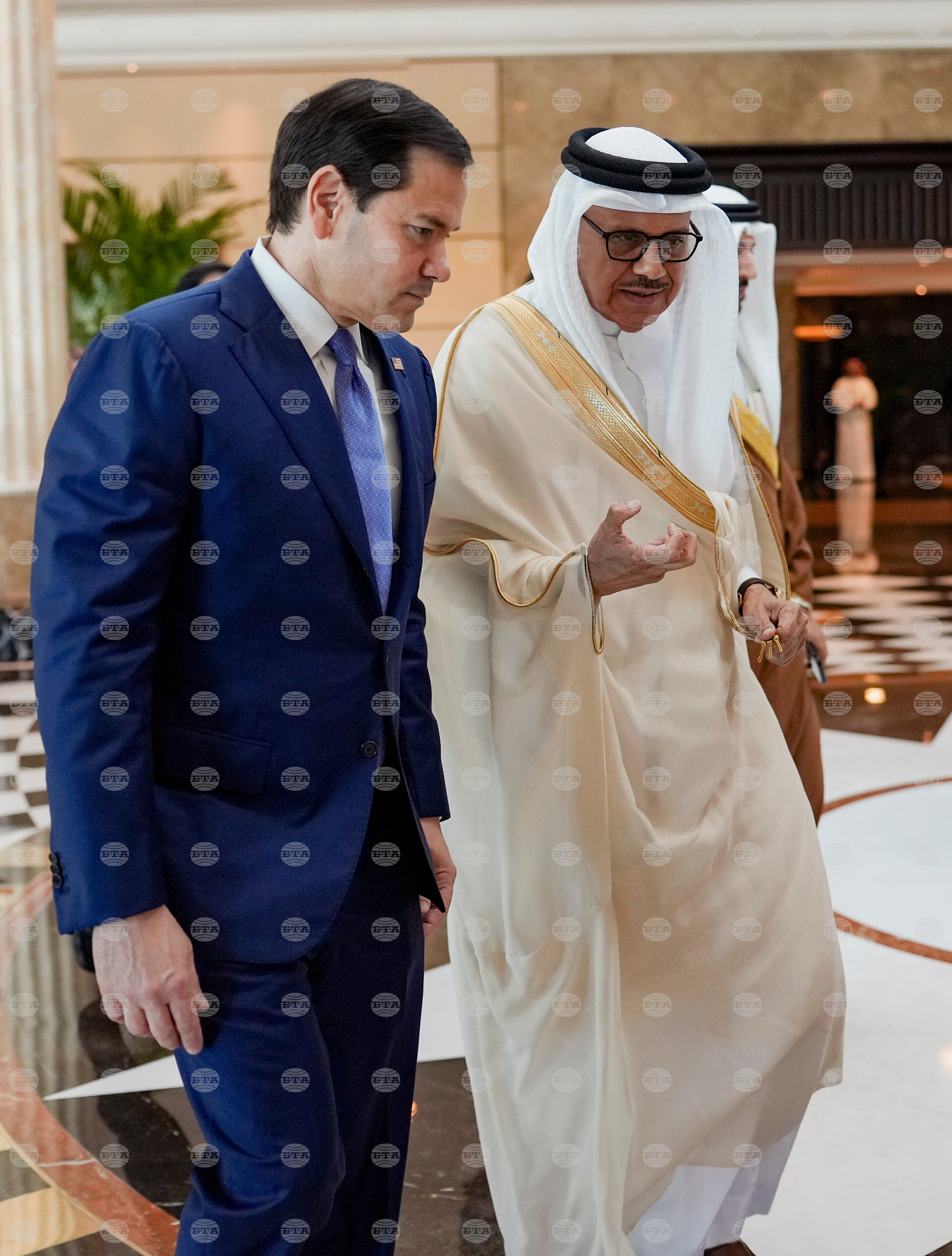 Bahrain US Rubio Gulf
