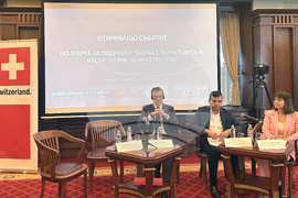 Проект за засилване на усилията за борба с корупцията - представяне
