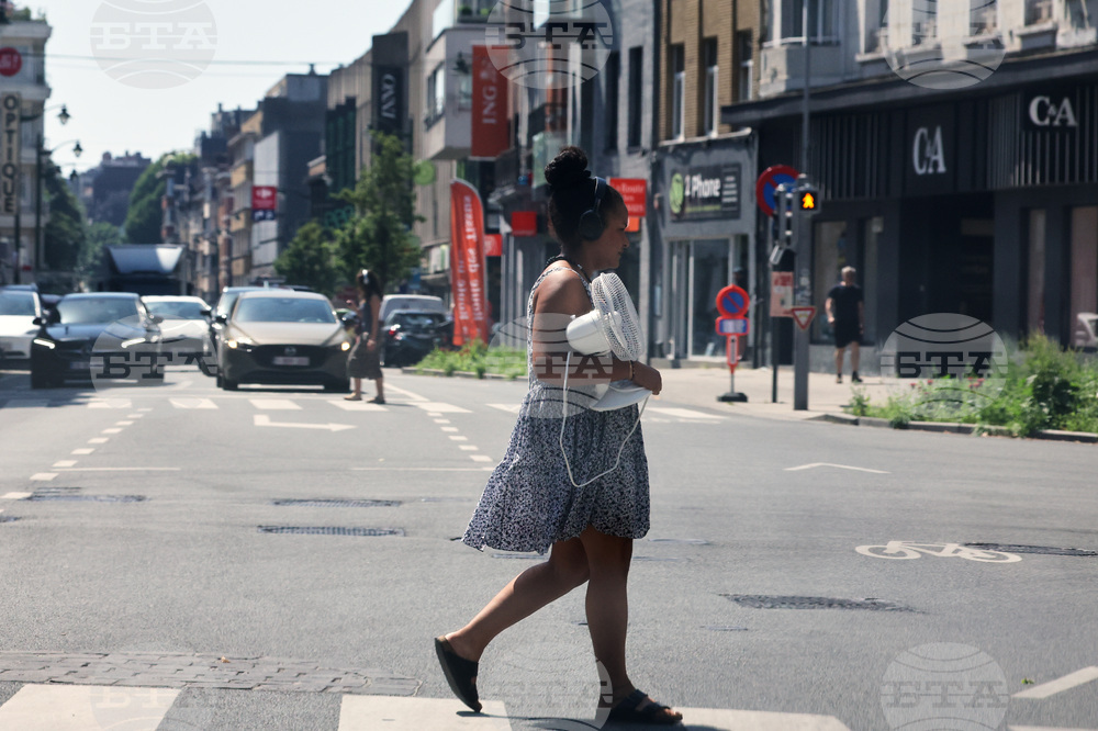 Belgium Extreme Weather Heat