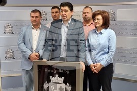 Столичен общински съвет - БСП - брифинг