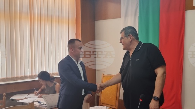 Новоизбраният кмет на село Градище положи клетва пред Общинския съвет на Левски