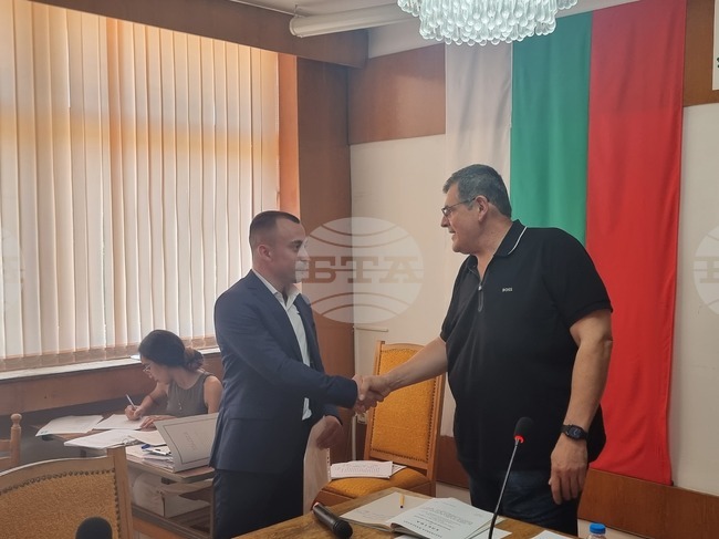 Новоизбраният кмет на село Градище положи клетва пред Общинския съвет на Левски