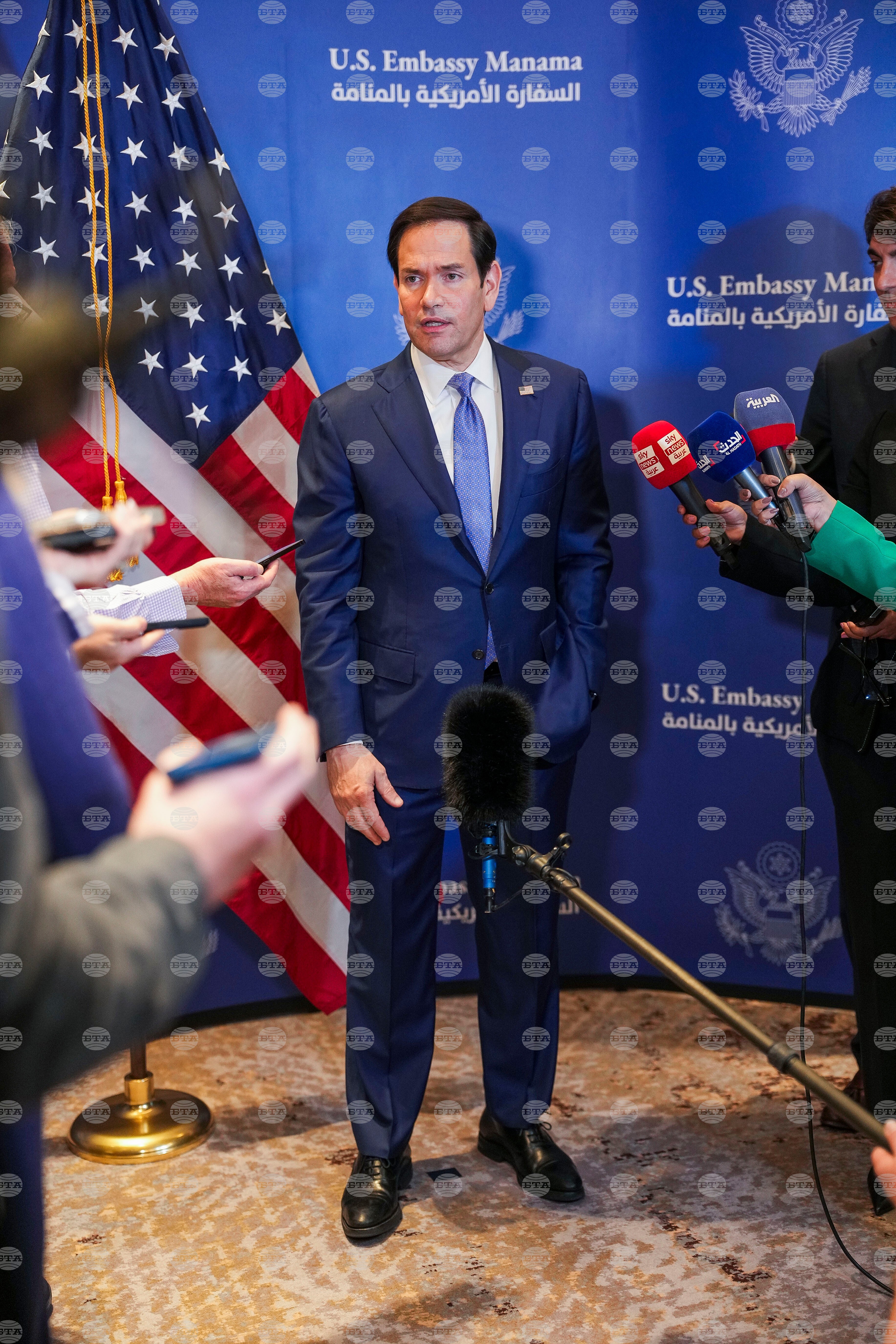 Bahrain US Rubio Gulf