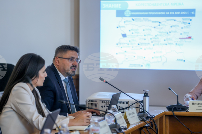 Основният ресурс на БТА са хората, каза генералният директор Кирил Вълчев в Комисията по културата и медиите в Народното събрание