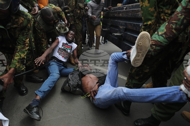 APTOPIX Kenya Protests