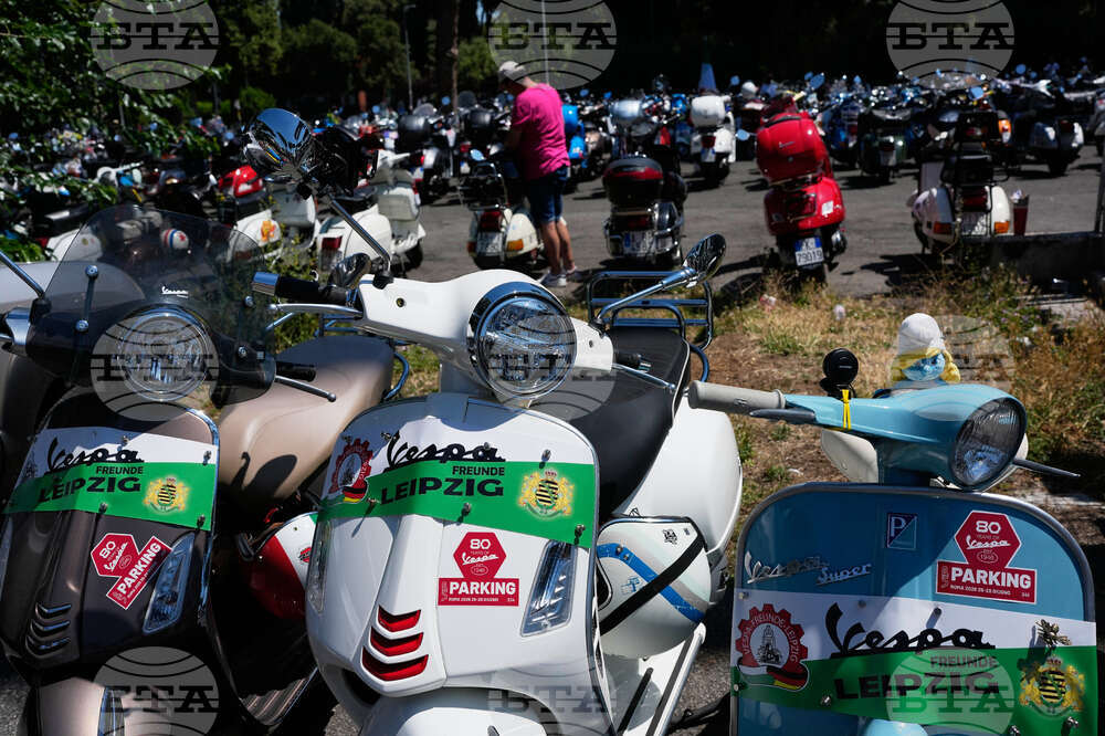 Italy Vespa 80 Years
